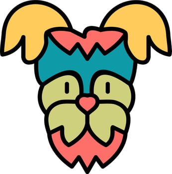 Yorkshire Terrier Vector Icon