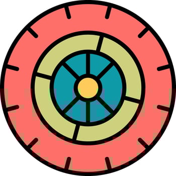 Wheel Vector Icon
