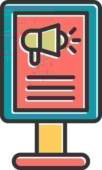 Poster Vector Icon
