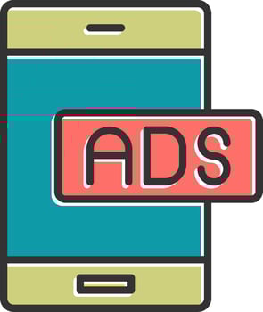 Ads Vector Icon