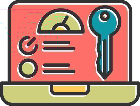 Key Performance Indicator Vector Icon