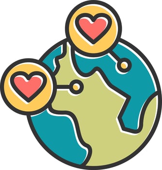 Earth Vector Icon