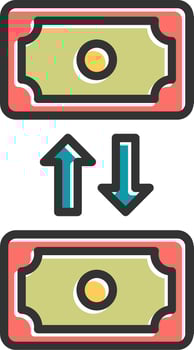 Transfer Vector Icon
