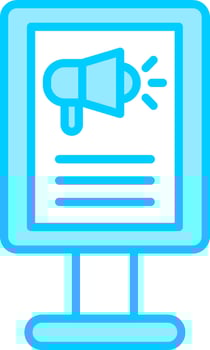 Poster Vector Icon