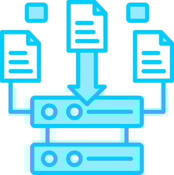 Data Collecting Vector Icon