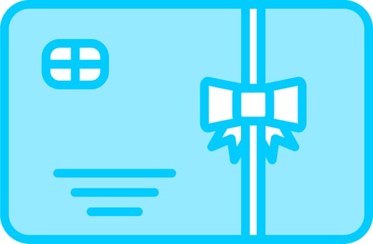 Gift Card Vector Icon