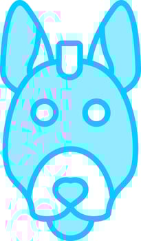 Xoloitzcuintle Vector Icon