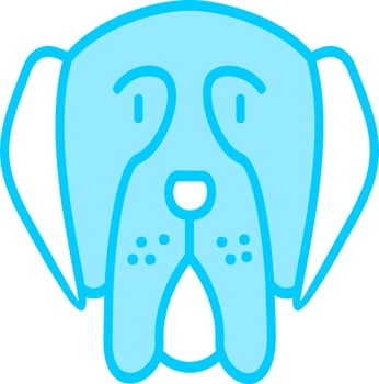 Mastiff Vector Icon