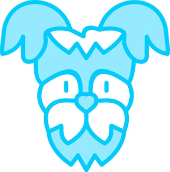 Yorkshire Terrier Vector Icon