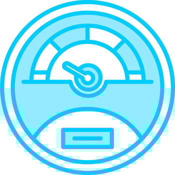 Speedometer Vector Icon