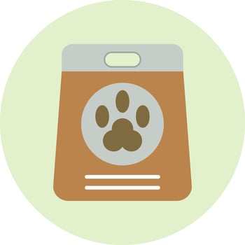 Pets Food Vector Icon