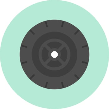 Wheel Vector Icon