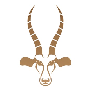 antelope logo vector illustrations design icon logo
