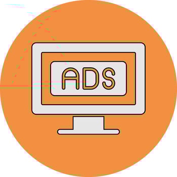 Ads Vector Icon