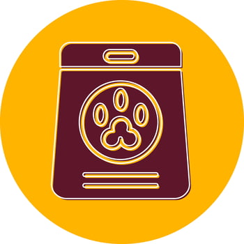 Pets Food Vector Icon
