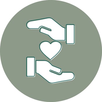 Compassion Vector Icon
