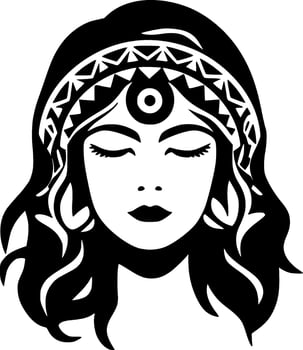 Boho, Minimalist and Simple Silhouette - Vector illustration