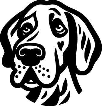 Dalmatian - High Quality Vector Logo - Vector illustration ideal for T-shirt graphic