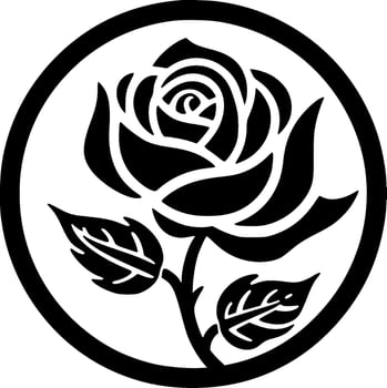 Flower - High Quality Vector Logo - Vector illustration ideal for T-shirt graphic