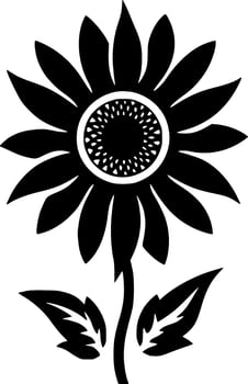 Flower - High Quality Vector Logo - Vector illustration ideal for T-shirt graphic