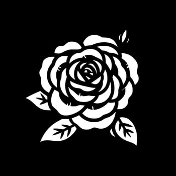 Flower - Minimalist and Flat Logo - Vector illustration