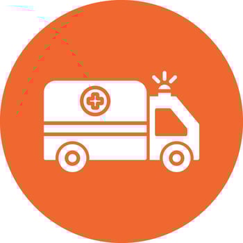Ambulance Vector Icon