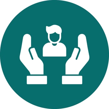 Humanitarian Help Vector Icon
