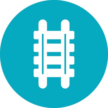 Railroad Vector Icon