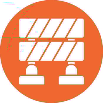 Barrier Vector Icon