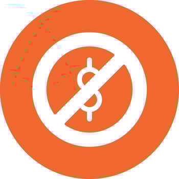 Cash Forbidden Vector Icon