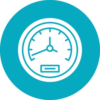 Speedometer Vector Icon