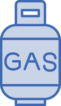 Gas Cylinders Vector Icon