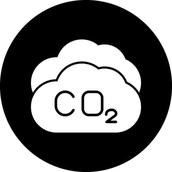 Carbon Dioxide Vector Icon