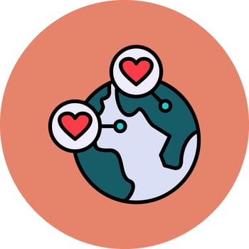 Earth Vector Icon
