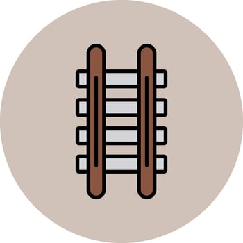Railroad Vector Icon