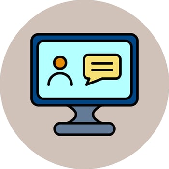 Online Education Vector Icon