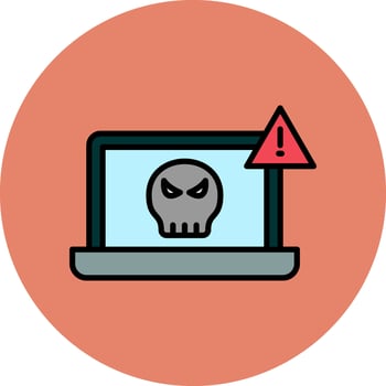 Cyber Attack Vector Icon