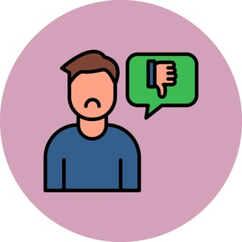 Dislike Vector Icon