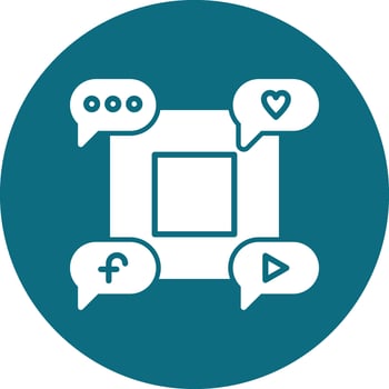 Social Media Vector Icon