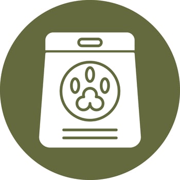Pets Food Vector Icon