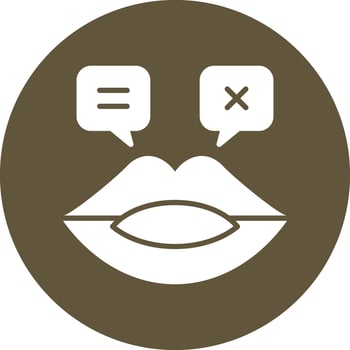 Gossip Vector Icon