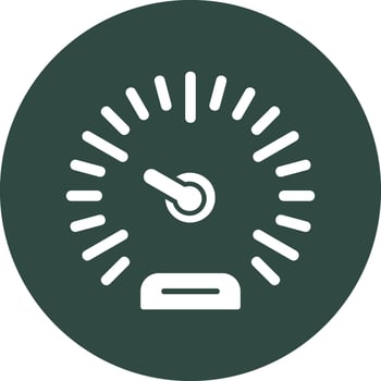 Speedometer Vector Icon