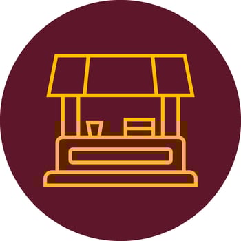 Food Stall Vector Icon
