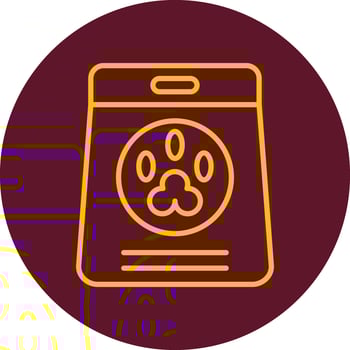 Pets Food Vector Icon