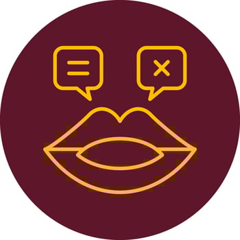 Gossip Vector Icon