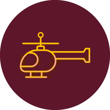 Helicopter Vector Icon