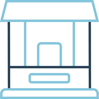 Ticket Window Vector Icon