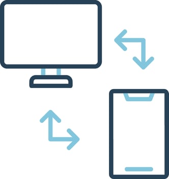 File Transfer Vector Icon