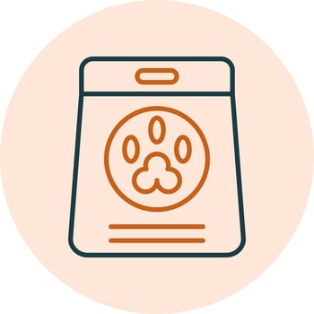 Pets Food Vector Icon