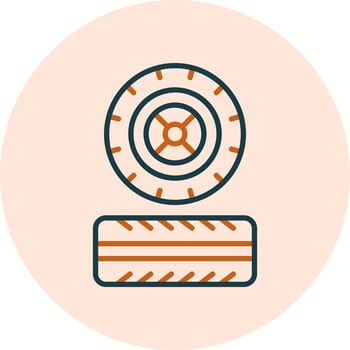Tires Vector Icon
